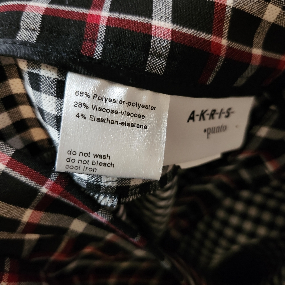 Akris Punto Francoise Slim Straight Leg Pants Size 8 - Picture 11 of 15